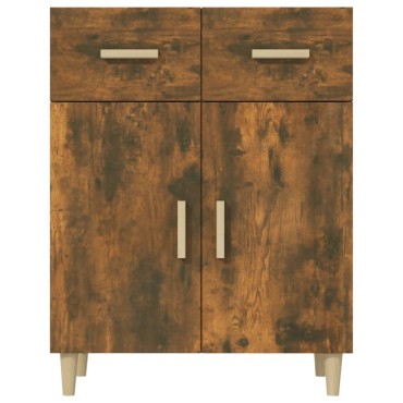 vidaXL Ντουλάπι Καπνιστή Δρυς 69,5x34x89cm Επεξεργασμένο Ξύλο 1 τεμ.