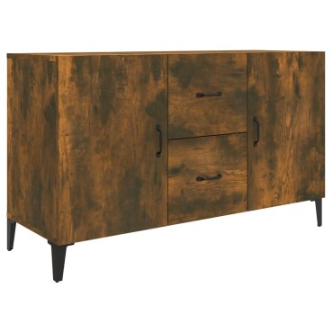 vidaXL Μπουφές Καπνιστή Δρυς 100x36x60cm Επεξεργασμένο Ξύλο 1 τεμ.