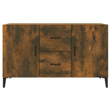 vidaXL Μπουφές Καπνιστή Δρυς 100x36x60cm Επεξεργασμένο Ξύλο 1 τεμ.