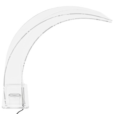 vidaXL Σιντριβάνι Πισίνας με RGB LED 50 εκ. Ακρυλικό