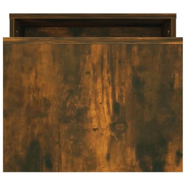 vidaXL Τραπεζάκια Σαλονιού Σετ Καπν. Δρυς 100x48x40cm Επεξεργ. Ξύλο 1 τεμ.