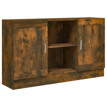 vidaXL Μπουφές Καπνιστή Δρυς 120x30,5x70cm από Επεξεργασμένο Ξύλο 1 τεμ.