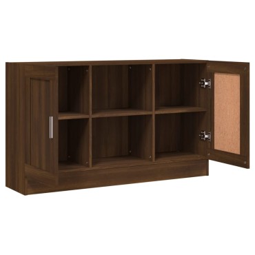 vidaXL Μπουφές Καφέ Δρυς 120x30,5x70cm από Επεξεργασμένο Ξύλο 1 τεμ.