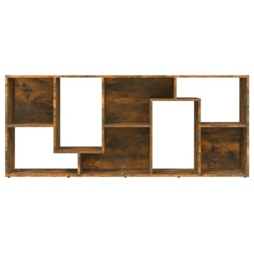 vidaXL Βιβλιοθήκη Καπνιστή Δρυς 67x24x161cm από Επεξεργασμένο Ξύλο 1 τεμ.
