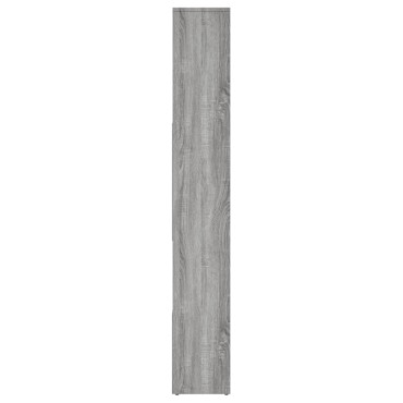 vidaXL Βιβλιοθήκη Γκρι Sonoma 67x24x161cm από Επεξεργασμένο Ξύλο 1 τεμ.