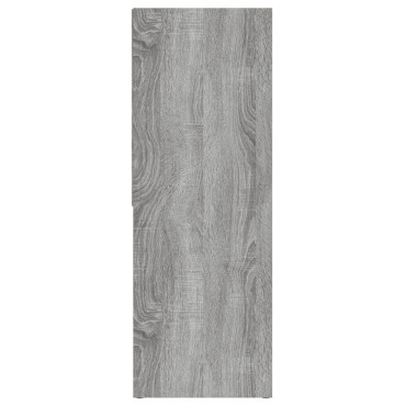 vidaXL Βιβλιοθήκη Γκρι Sonoma 67x24x161cm από Επεξεργασμένο Ξύλο 1 τεμ.