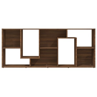 vidaXL Βιβλιοθήκη Καφέ Δρυς 67x24x161cm από Επεξεργασμένο Ξύλο 1 τεμ.