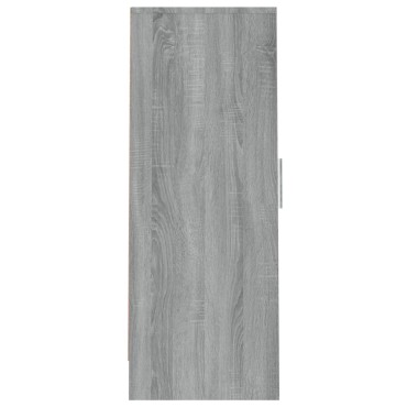 vidaXL Παπουτσοθήκη Γκρι Sonoma 32x35x92cm από Επεξεργασμένο Ξύλο