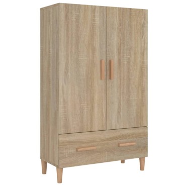 vidaXL Ντουλάπα Sonoma Δρυς 70x31x115cm από Επεξεργασμένο Ξύλο 1 τεμ.