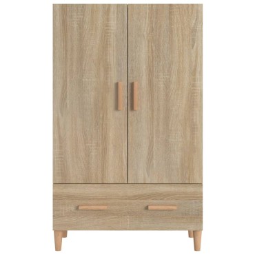 vidaXL Ντουλάπα Sonoma Δρυς 70x31x115cm από Επεξεργασμένο Ξύλο 1 τεμ.