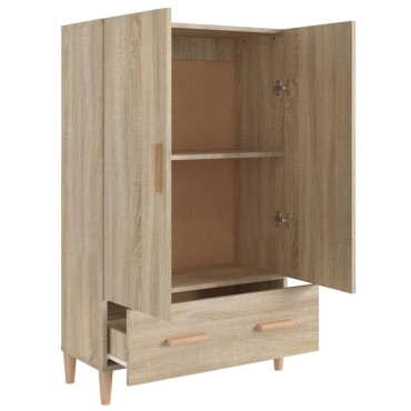 vidaXL Ντουλάπα Sonoma Δρυς 70x31x115cm από Επεξεργασμένο Ξύλο 1 τεμ.