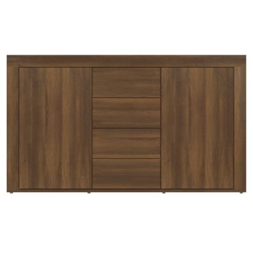 vidaXL Μπουφές Καφέ Δρυς 120x36x69cm από Επεξεργασμένο Ξύλο 1 τεμ.