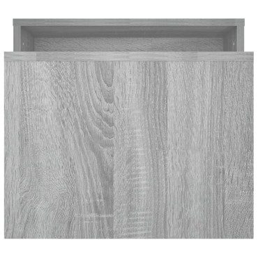 vidaXL Τραπεζάκι Σαλονιού Γκρι Sonoma 100x48x40cm από Επεξ. Ξύλο 1 τεμ.