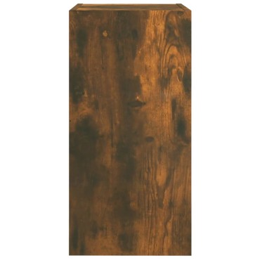 vidaXL Έπιπλο Τηλεόρασης Καπν. Δρυς 30,5x30x60cm Επεξεργ. Ξύλο