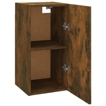 vidaXL Έπιπλο Τηλεόρασης Καπν. Δρυς 30,5x30x60cm Επεξεργ. Ξύλο