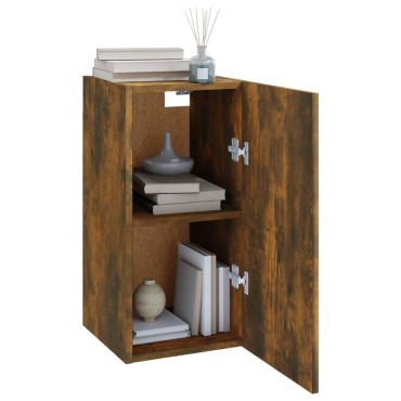 vidaXL Έπιπλο Τηλεόρασης Καπν. Δρυς 30,5x30x60cm Επεξεργ. Ξύλο