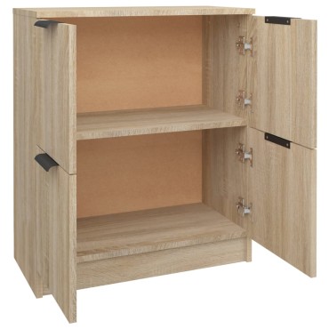 vidaXL Συρταριέρα Sonoma Δρυς 60x30x70cm από Επεξεργασμένο Ξύλο 1 τεμ.