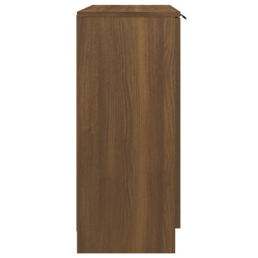 vidaXL Μπουφές Καφέ Δρυς 60x30x70cm από Επεξεργασμένο Ξύλο 1 τεμ.
