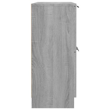 vidaXL Ντουλάπι Γκρι Sonoma 60x30x70cm από Επεξεργασμένο Ξύλο 1 τεμ.