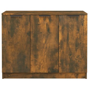 vidaXL Συρταριέρα Καπνιστή Δρυς 90,5x30x70cm Επεξεργασμένο Ξύλο 1 τεμ.