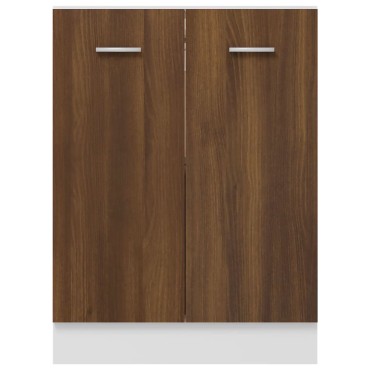 vidaXL Ντουλάπι Lyon Καφέ Δρυς 60x46x81,5cm Επεξεργασμένο Ξύλο 1 τεμ.