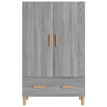 vidaXL Ντουλάπα Γκρι Sonoma 70x31x115cm από Επεξεργασμένο Ξύλο 1 τεμ.