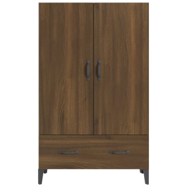 vidaXL Ντουλάπα Καφέ Δρυς 70x31x115cm από Επεξεργασμένο Ξύλο 1 τεμ.