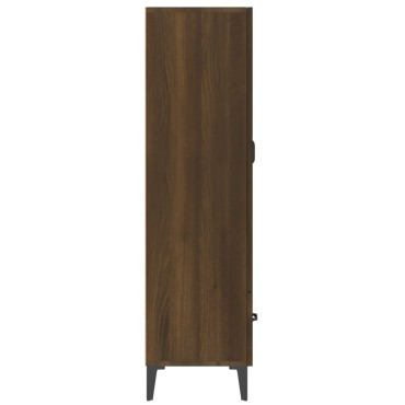 vidaXL Ντουλάπα Καφέ Δρυς 70x31x115cm από Επεξεργασμένο Ξύλο 1 τεμ.