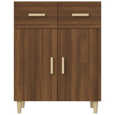 vidaXL Ντουλάπι Καφέ Δρυς 69,5x34x89cm από Επεξεργασμένο Ξύλο 1 τεμ.