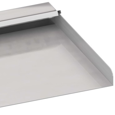 vidaXL Σιντριβάνι Καταρράκτης Πισίνας με RGB LED 45 εκ Ανοξειδ. Ατσάλι