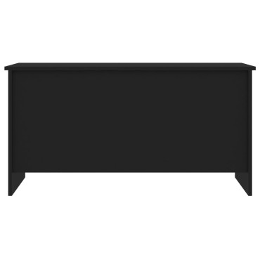 vidaXL Τραπεζάκι Σαλονιού Μαύρο 102x55,5x52,5cm Επεξεργασμένο Ξύλο 1 τεμ.