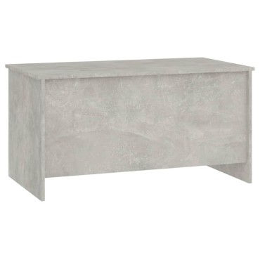vidaXL Τραπεζάκι Σαλονιού Γκρι Σκυρ. 102x55,5x52,5cm Επεξεργ. Ξύλο 1 τεμ.
