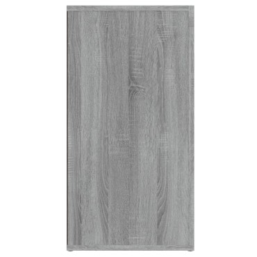 vidaXL Μπουφές Γκρι Sonoma 120x36x69cm από Επεξεργασμένο Ξύλο 1 τεμ.