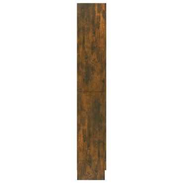 vidaXL Βιτρίνα Καπνιστή Δρυς 82,5x30,5x185,5cm Επεξεργασμένο Ξύλο 1 τεμ.