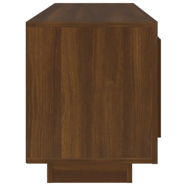 vidaXL Έπιπλο Τηλεόρασης Καφέ Δρυς 102x35x45cm από Επεξεργ. Ξύλο
