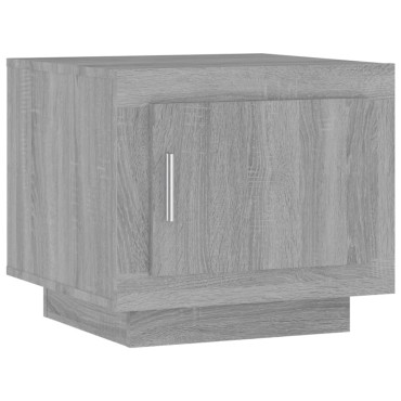 vidaXL Τραπεζάκι Σαλονιού Γκρι Sonoma 51x50x45cm από Επεξεργ. Ξύλο 1 τεμ.