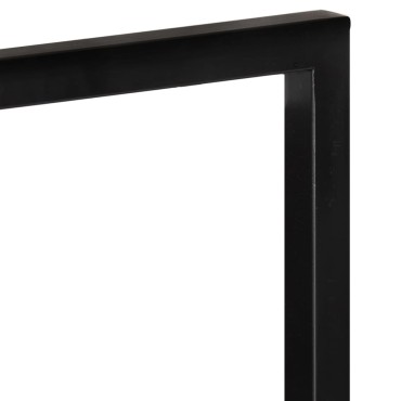 vidaXL Ράφια Τοίχου 2 τεμ. 25x25x75cm Μασίφ Ξύλο Ακακίας & Ατσάλι