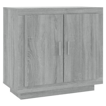 vidaXL Ντουλάπι Γκρι Sonoma 80x40x75cm από Επεξεργασμένο Ξύλο 1 τεμ.