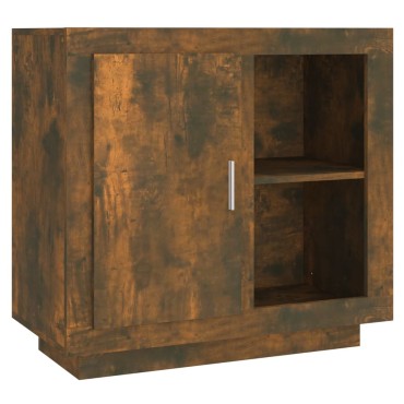 vidaXL Μπουφές Καπνιστή Δρυς 80x40x75cm 1 τεμ.