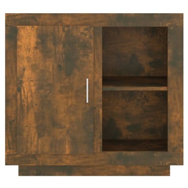 vidaXL Μπουφές Καπνιστή Δρυς 80x40x75cm 1 τεμ.