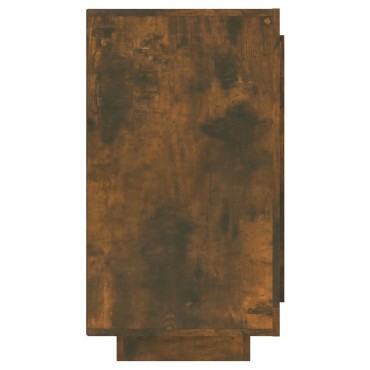 vidaXL Μπουφές Καπνιστή Δρυς 80x40x75cm 1 τεμ.