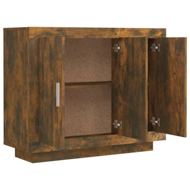 vidaXL Ντουλάπι Καπνιστή Δρυς 92x35x75cm από Επεξεργασμένο Ξύλο 1 τεμ.