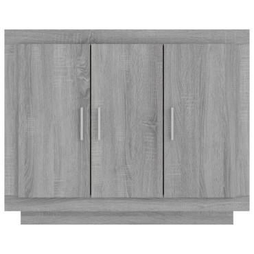 vidaXL Ντουλάπι Γκρι Sonoma 92x35x75cm από Επεξεργασμένο Ξύλο 1 τεμ.