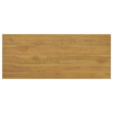 vidaXL Έπιπλο Μπάνιου Επιτοίχιο 110x45x30cm από Μασίφ Ξύλο Teak 1 τεμ.