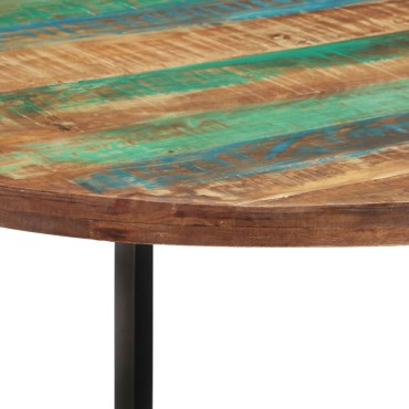 vidaXL Τραπεζαρία 110x75cm από Μασίφ Ανακυκλωμένο Ξύλο 1 τεμ.