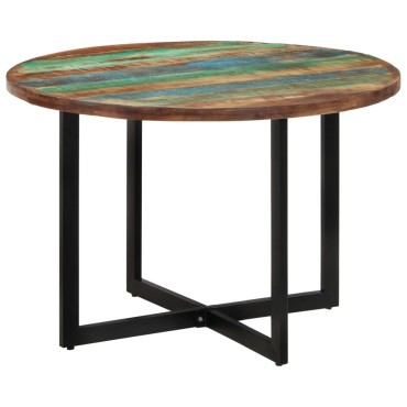 vidaXL Τραπεζαρία 110x75cm από Μασίφ Ανακυκλωμένο Ξύλο 1 τεμ.