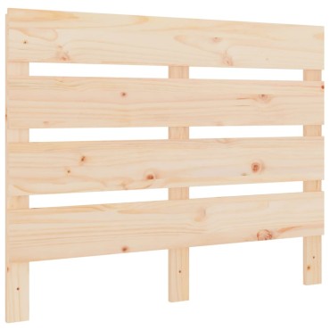 vidaXL Κεφαλάρι Κρεβατιού 100x3x80cm από Μασίφ Ξύλο Πεύκου 1 τεμ.