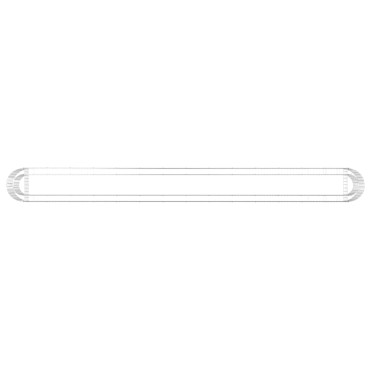vidaXL Συρματοκιβώτιο-Γλάστρα Υπερυψωμένη 540x50x50 εκ. Γαλβαν. Ατσάλι