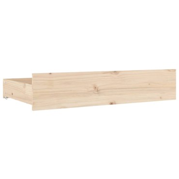vidaXL Πλαίσιο Κρεβατιού με Συρτάρια 140x200cm 1 τεμ. - Διπλό