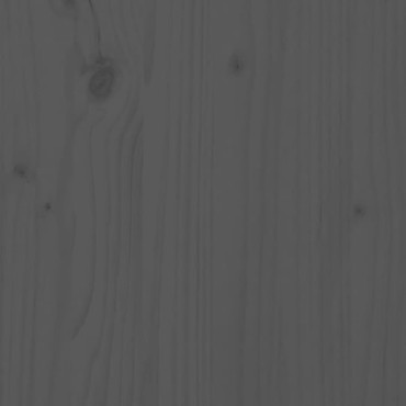 820387 vidaXL Καναπές από Παλέτες Γκρι 100x200cm Μασίφ Ξύλο Πεύκου - Μονό